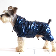 top grade RibStop double-layer four-legged raincoat