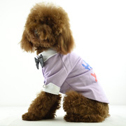 Fashion "Love my Baby"  print dog t-shirt