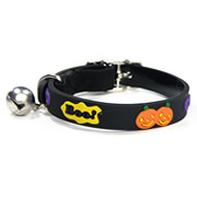 Cute Bell Purple Micky Mouse Image Elastic Mental Buckle Cat Collars