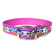 Cute Bell Blue Micky Mouse Image Elastic Mental Buckle Cat Collars