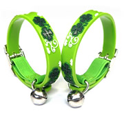 Cute Green Clover Image PVC Dog Collars