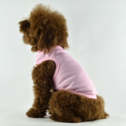 Blank Plain Dog T-shirt in Pink Color