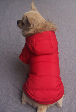 Warm Dog Coat-pink