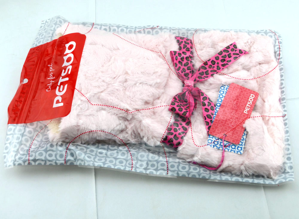 Fashion Supersoft plush dog Dress winter Clothes Pink-Petsoo.com