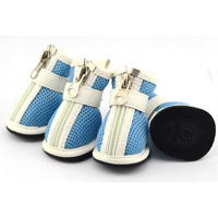 Sandwich Mesh Pet Shoes Blue